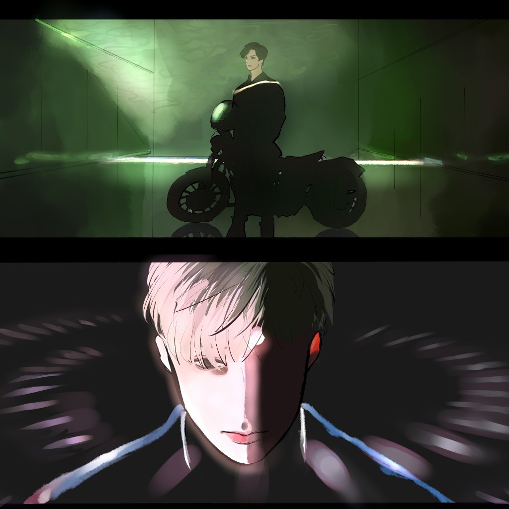 机车帅哥