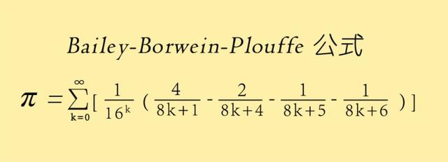 神奇的bbp公式!可独立计算圆周率的任何一位数字!