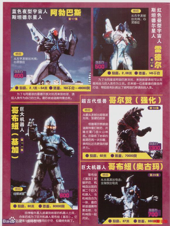 奥特曼图鉴--迪迦奥特曼