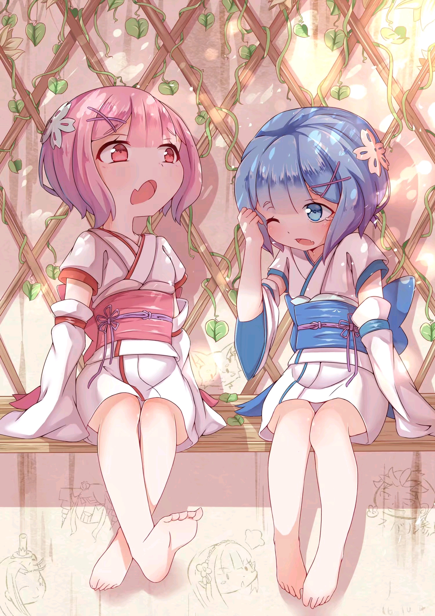 【动漫壁纸】蕾姆拉姆 第六期
