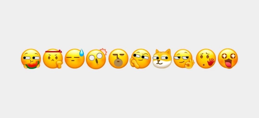 不知道什么时候开始,我们觉得微信自带的 emoji 表情不太够用了,期盼