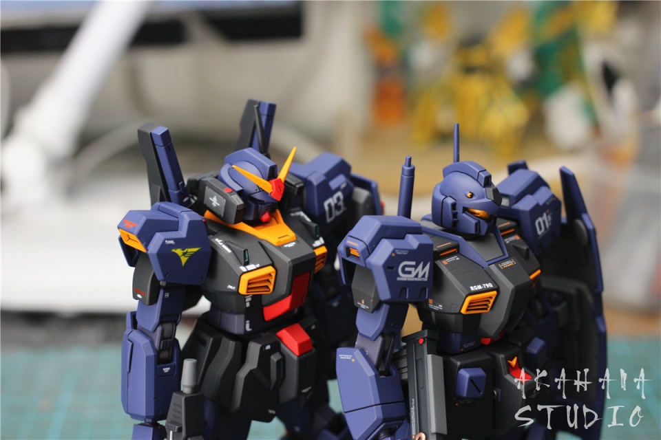 [小t高达秀]hguc rgm-79q 镇暴型吉姆