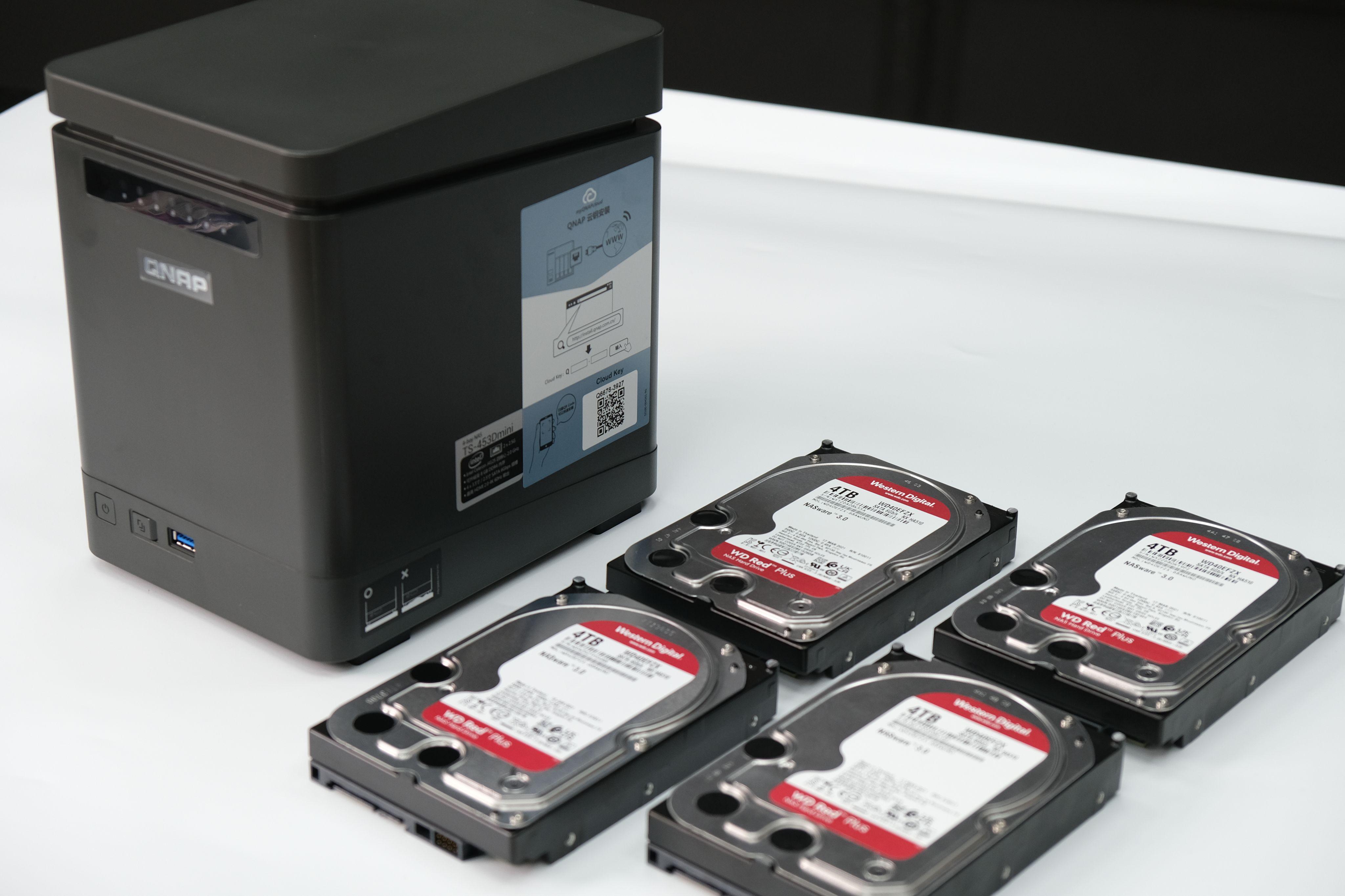 4盘位高端NAS首选-威联通TS453Dmini搭配西数红盘Plus开箱插图4 4盘位高端NAS首选-威联通TS453Dmini搭配西数红盘Plus开箱
