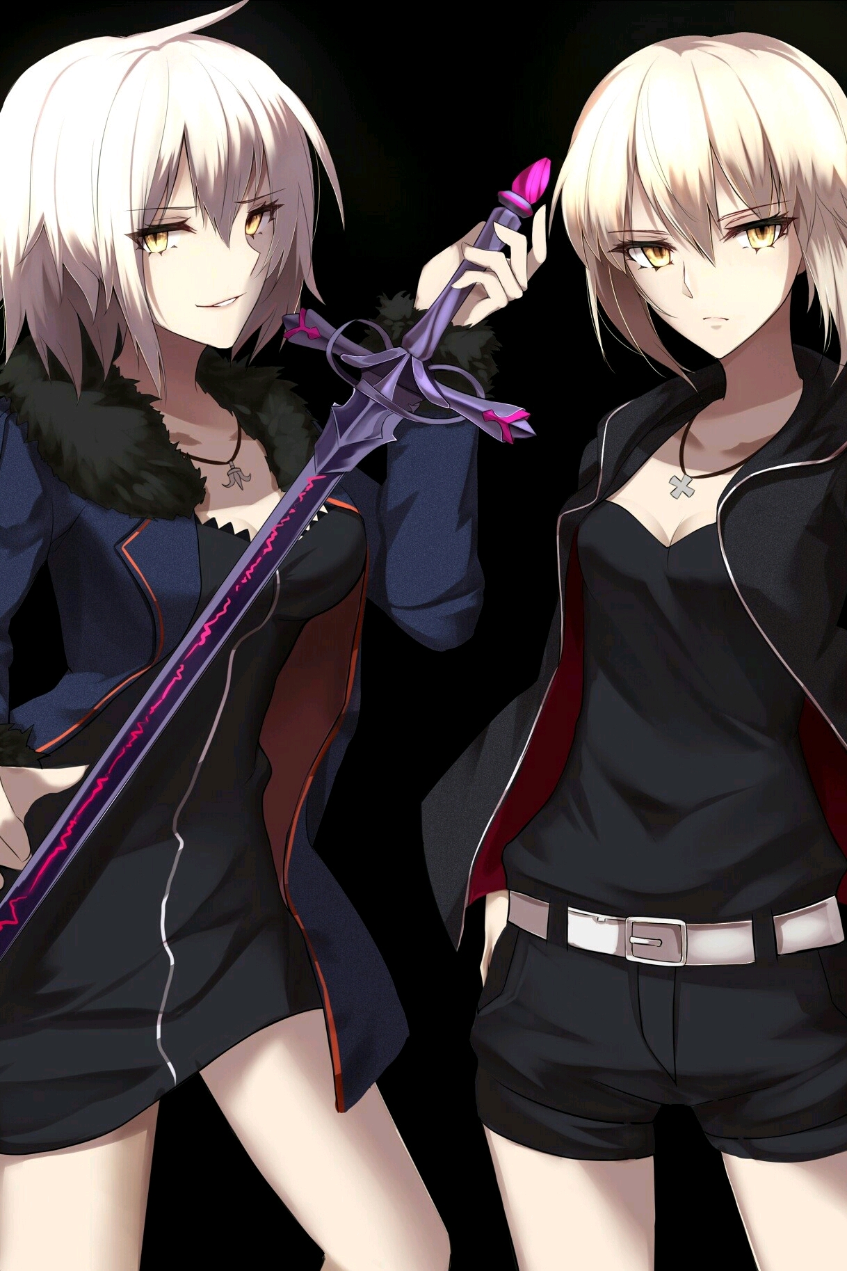 fgo 黑贞德精美壁纸 第五期 (这一期附带黑呆哟)