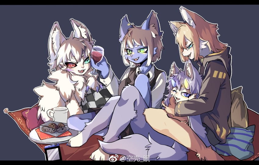 furry獣兽图 特推画师:来微博的 空壳_眠