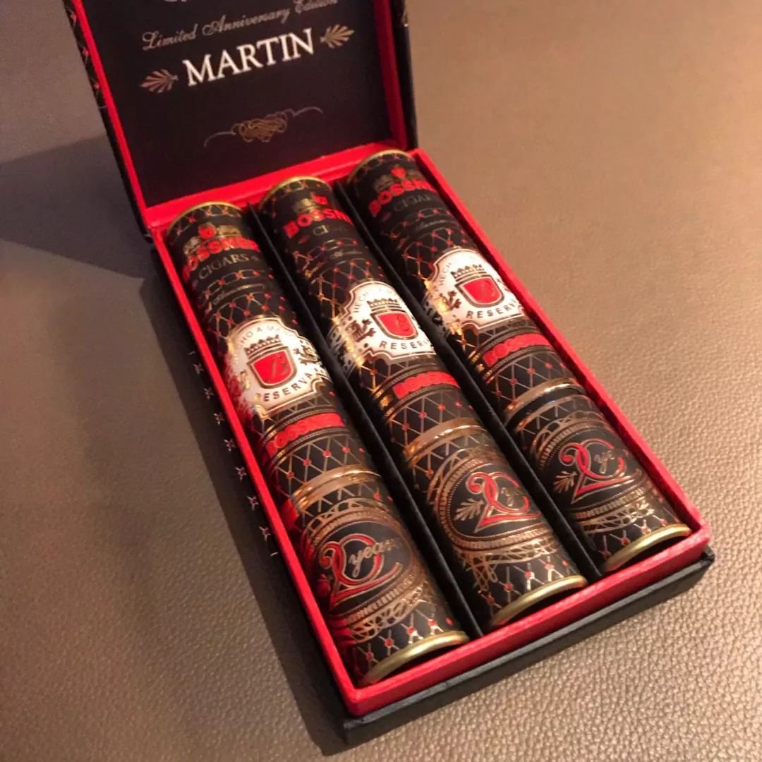 带红糖味感的非古雪茄bossnermartin20thanniversarycigar马丁20周年