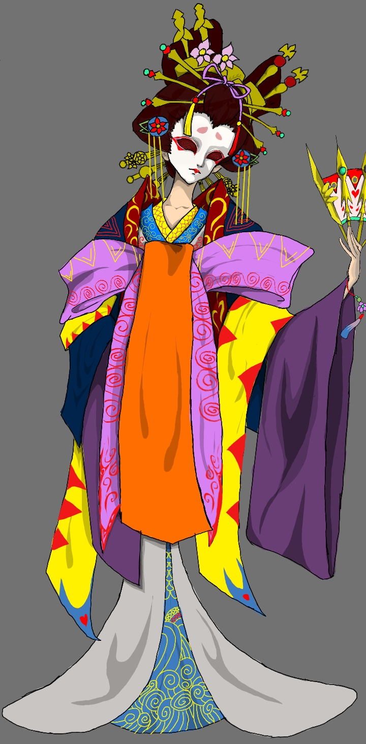 第五人格红蝶自制礼包:庆典花魁