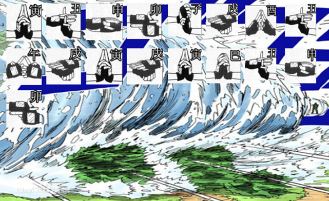 火影忍者:5种极难结印手势,第1个通灵九尾,第4个召唤死神