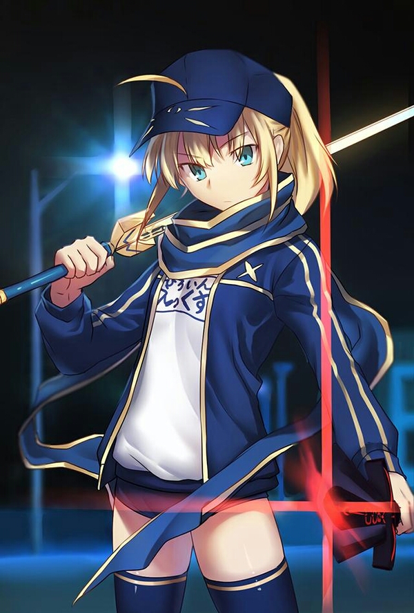 二次元saber壁纸 头像