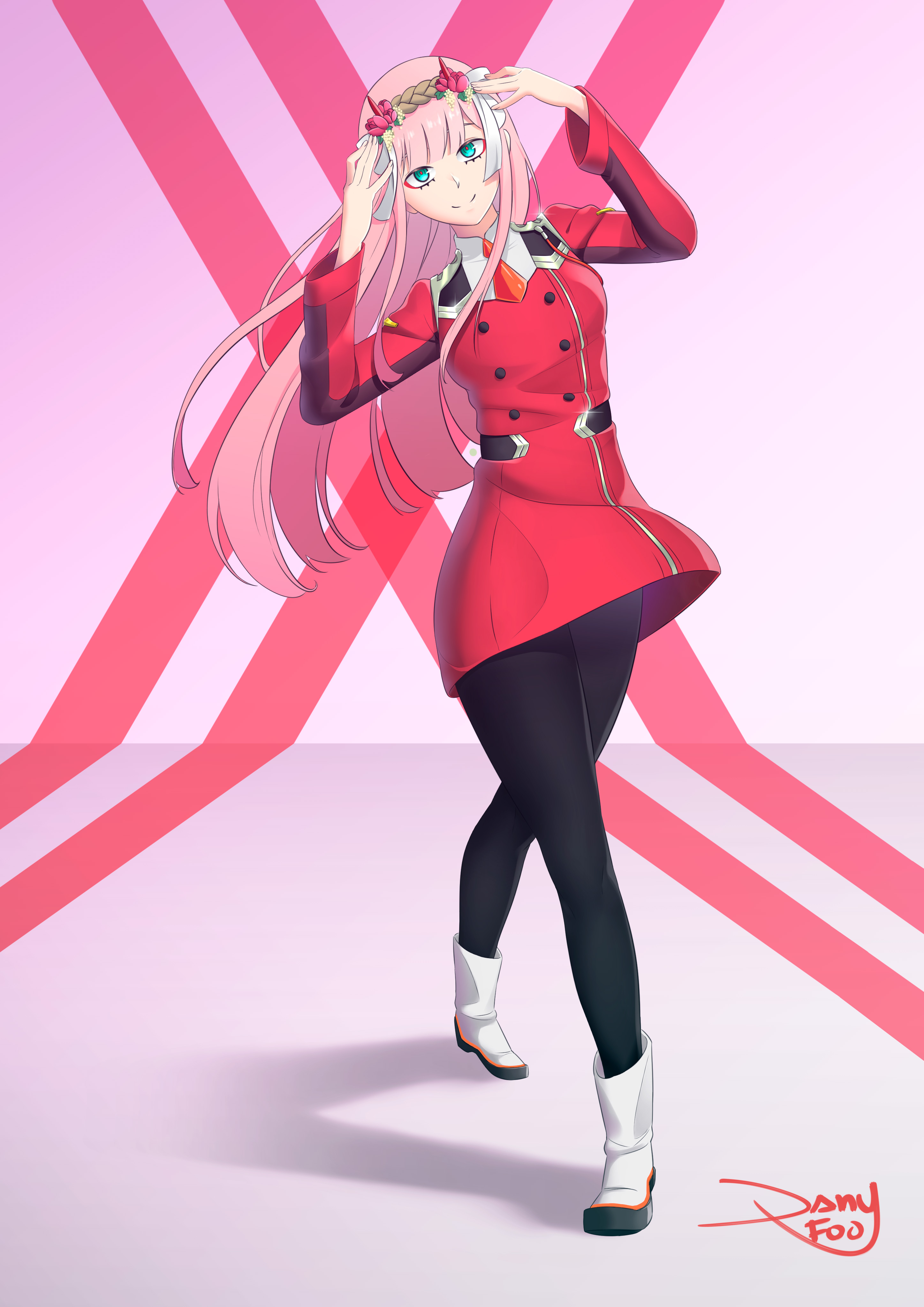 4chan c 版搬运02图串 Zero Two Code 002 DARLING INTHE FRANXX 哔哩哔哩