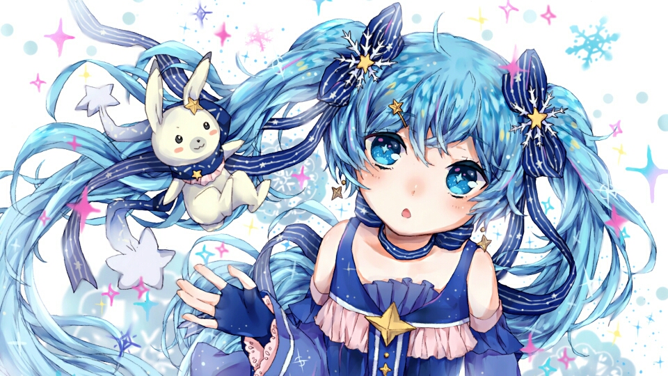雪初音 壁纸