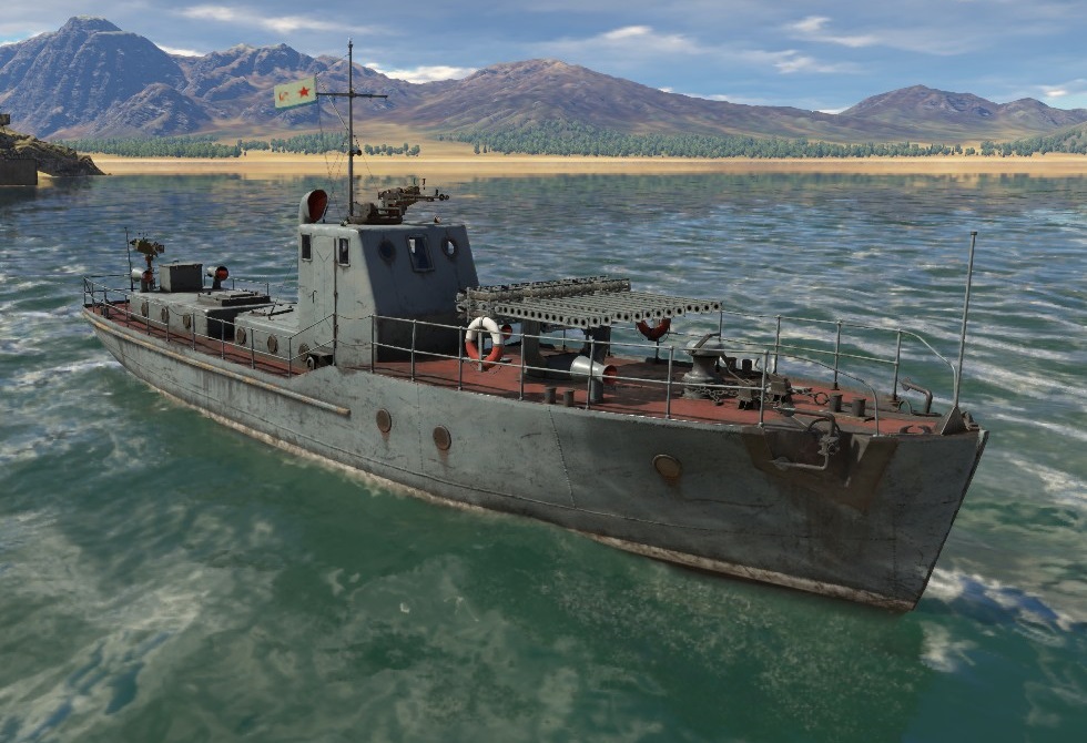 二战苏联ya-5/ya-5m火箭炮艇