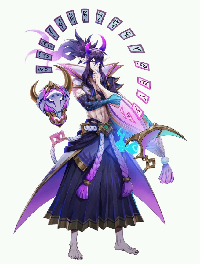 灵魂莲华锤石,原画,立绘,和头像