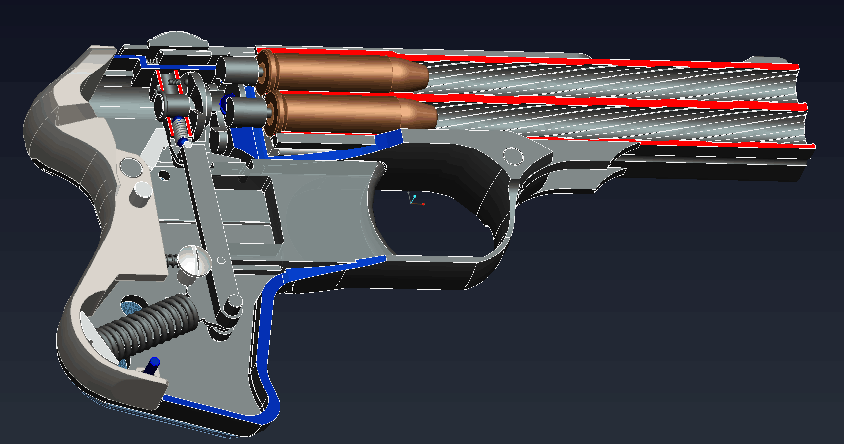 derringer cop-.357模型效果图