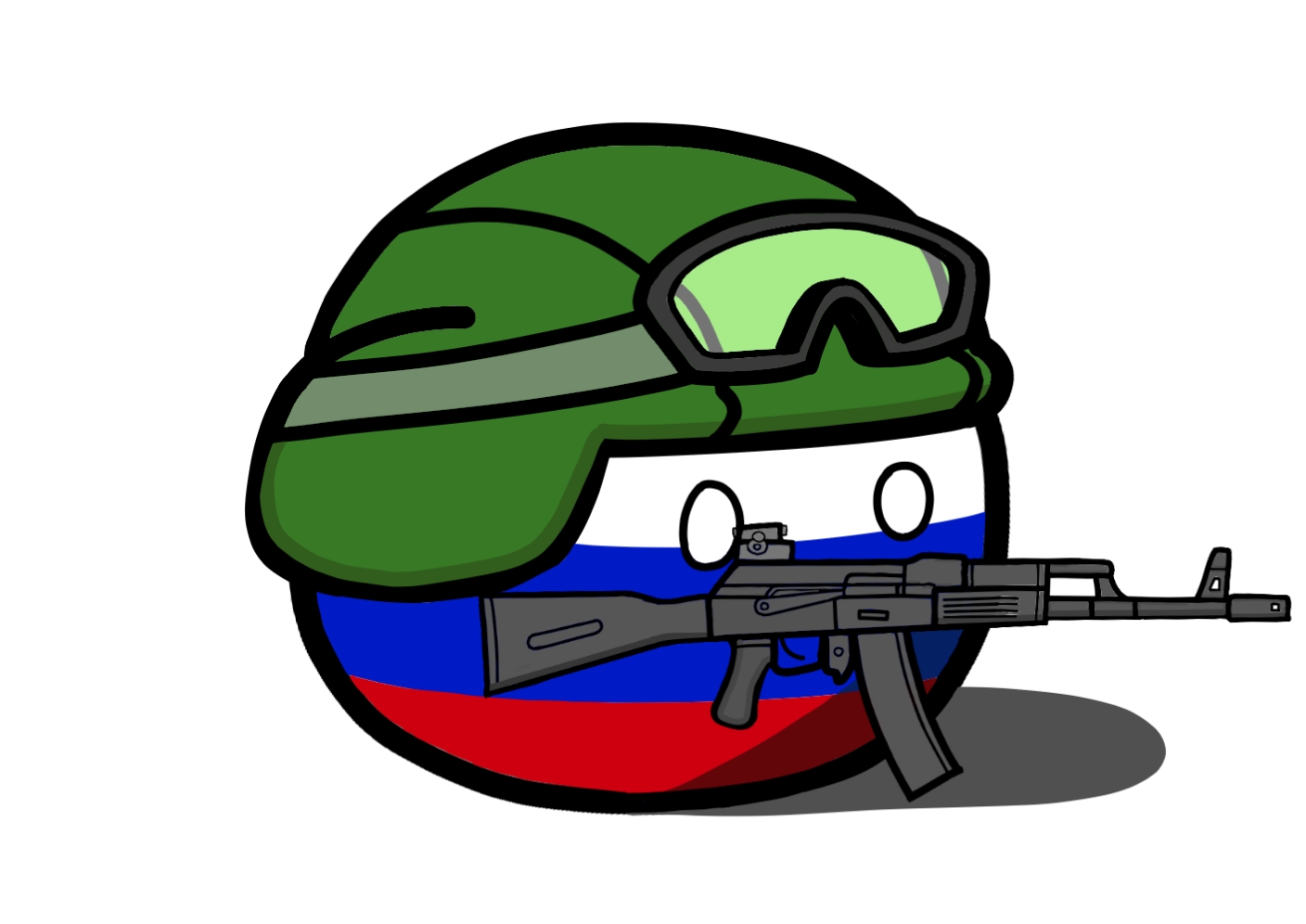 【波兰球】一些简单的绘画(4):俄罗斯陆军