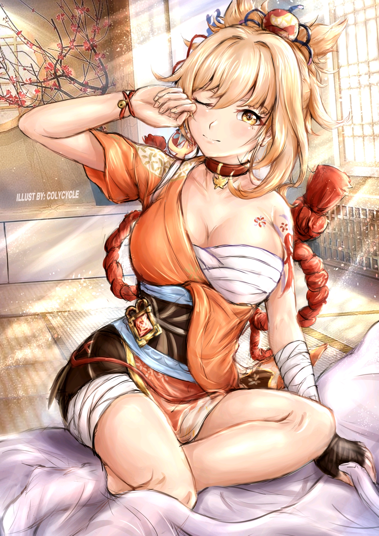 原神壁纸(泳装可莉!炸弹伤…琴?每日甘雨刻晴优菈!万叶宵宫早柚女士!