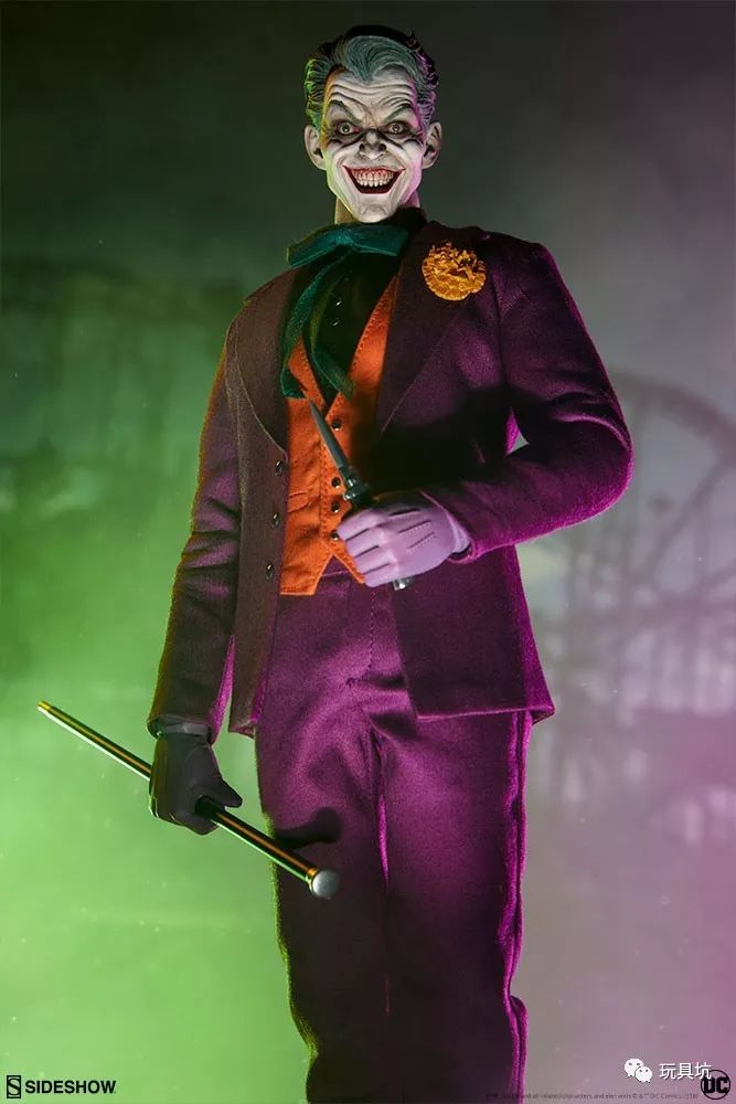 sideshow collectibles新作小丑人偶,真的太吓人了!