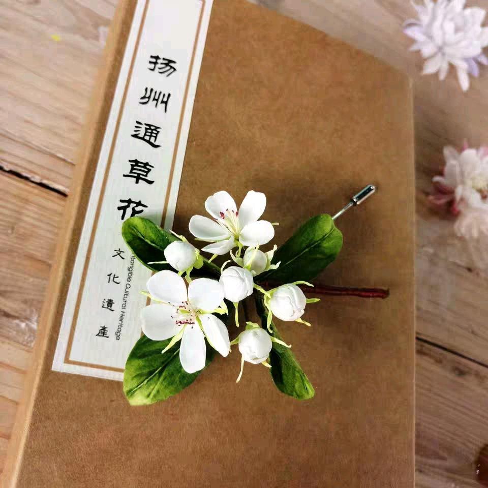 店铺推荐:扬州通草花非遗工作室,扬州非遗通草花,扬州通草花