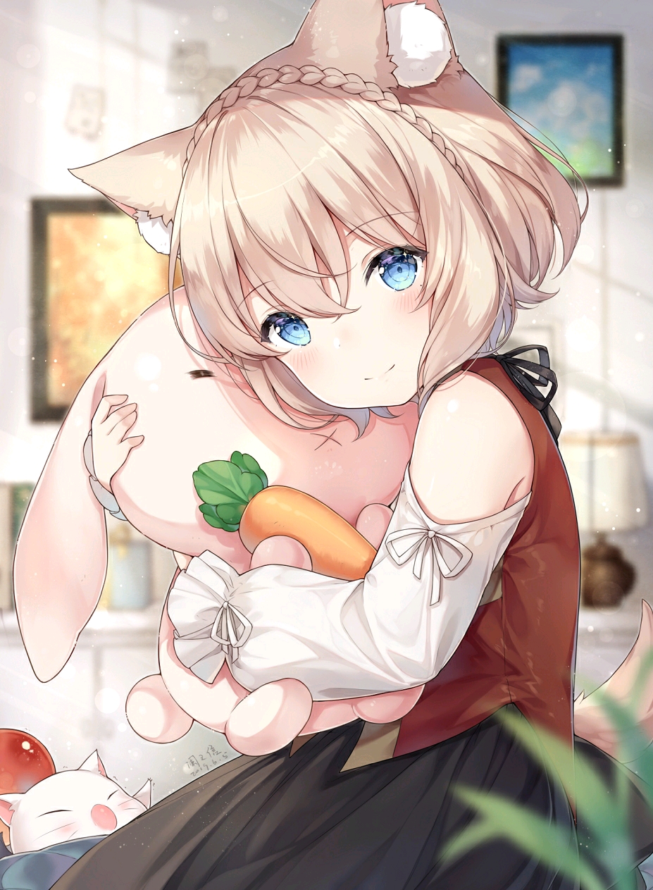 萝～:╮(`▽′)╭～莉壁纸美图:)(~▽~)~*真好