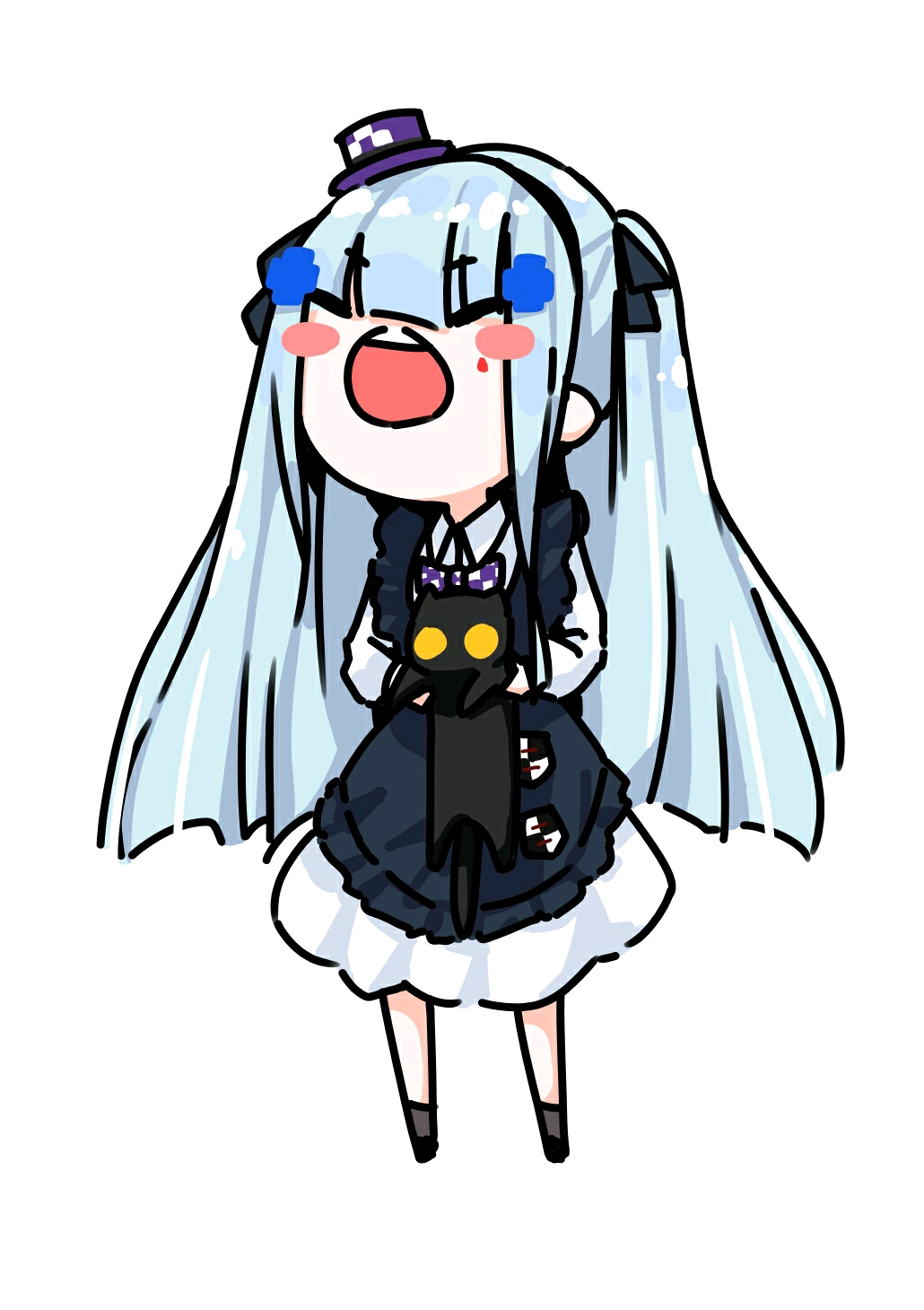 血槽已空!少女前线同人 表情包 画师 chuo8008