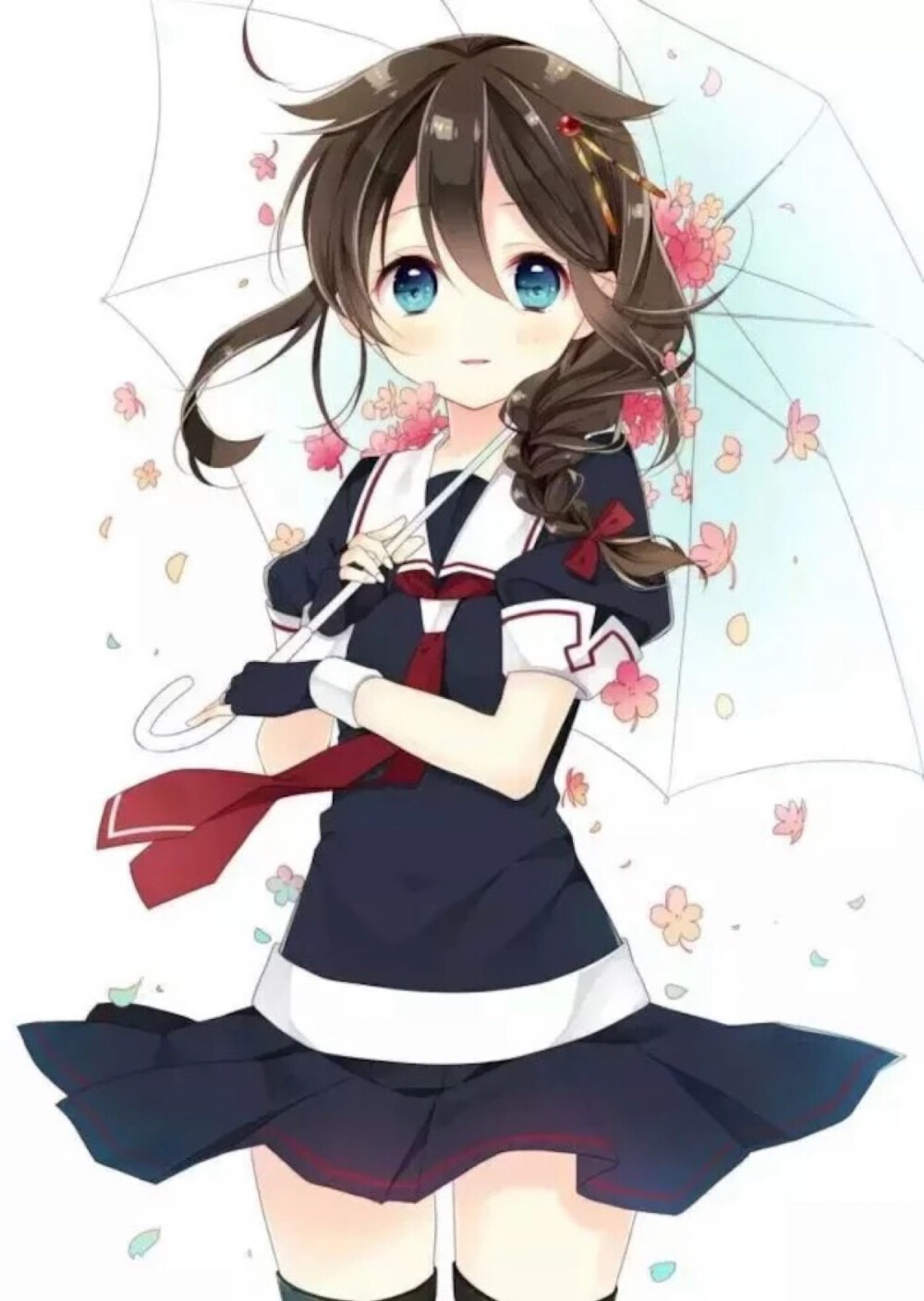手机壁纸|二次元下雨专题 愿有人陪你淋雨,为你撑伞 by:b站盐泽 2020