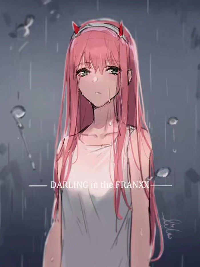 《darling in the franxx》壁纸-比翼之鸟,无依则亡