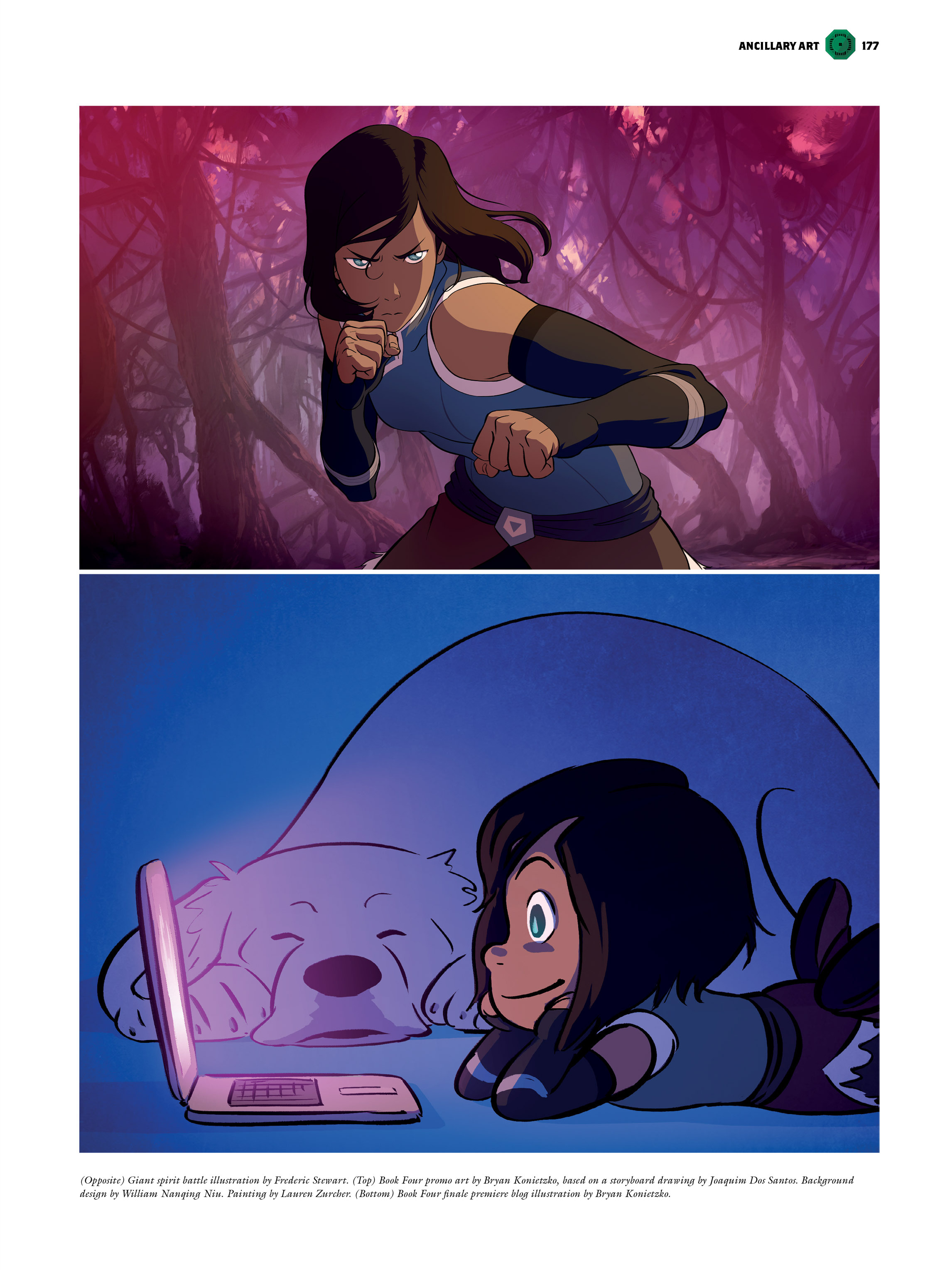 the legend of korra 科拉传奇设定集 第四卷:平衡(下