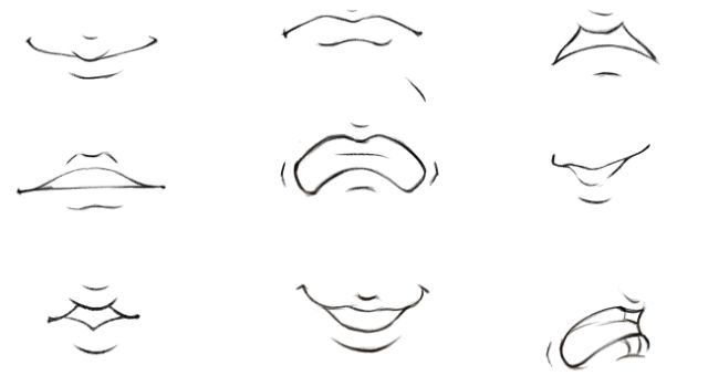 兴趣 绘画 第十三篇:嘴巴的画法丨阿汤哥美术教程要注意嘴巴是向下