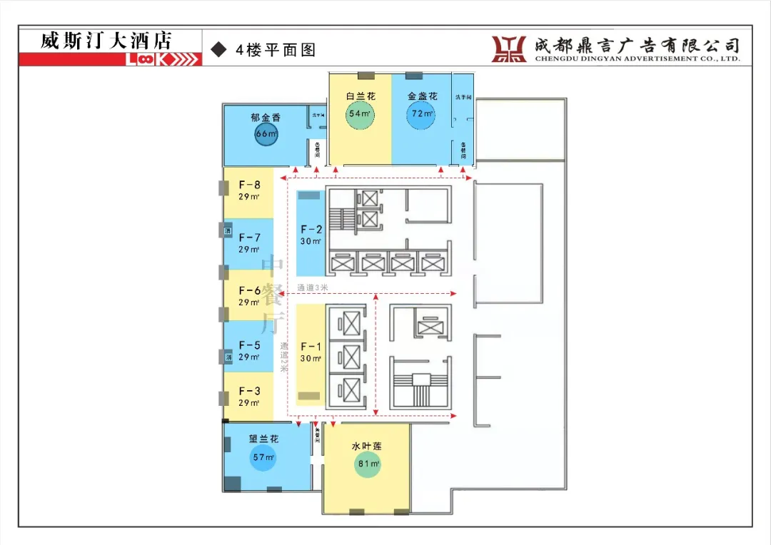 布展平面图