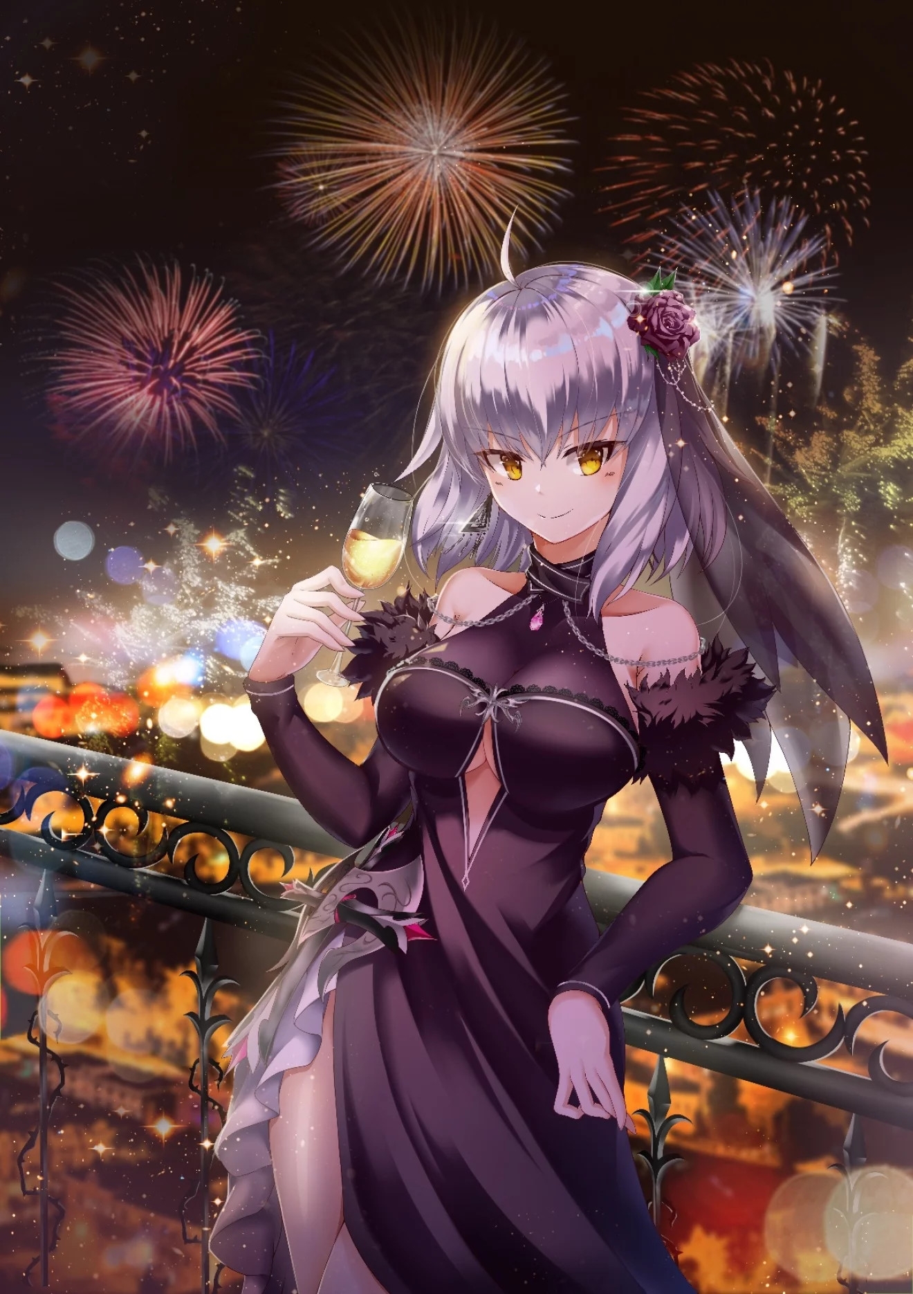 《fate/grand order》黑贞德精美壁纸