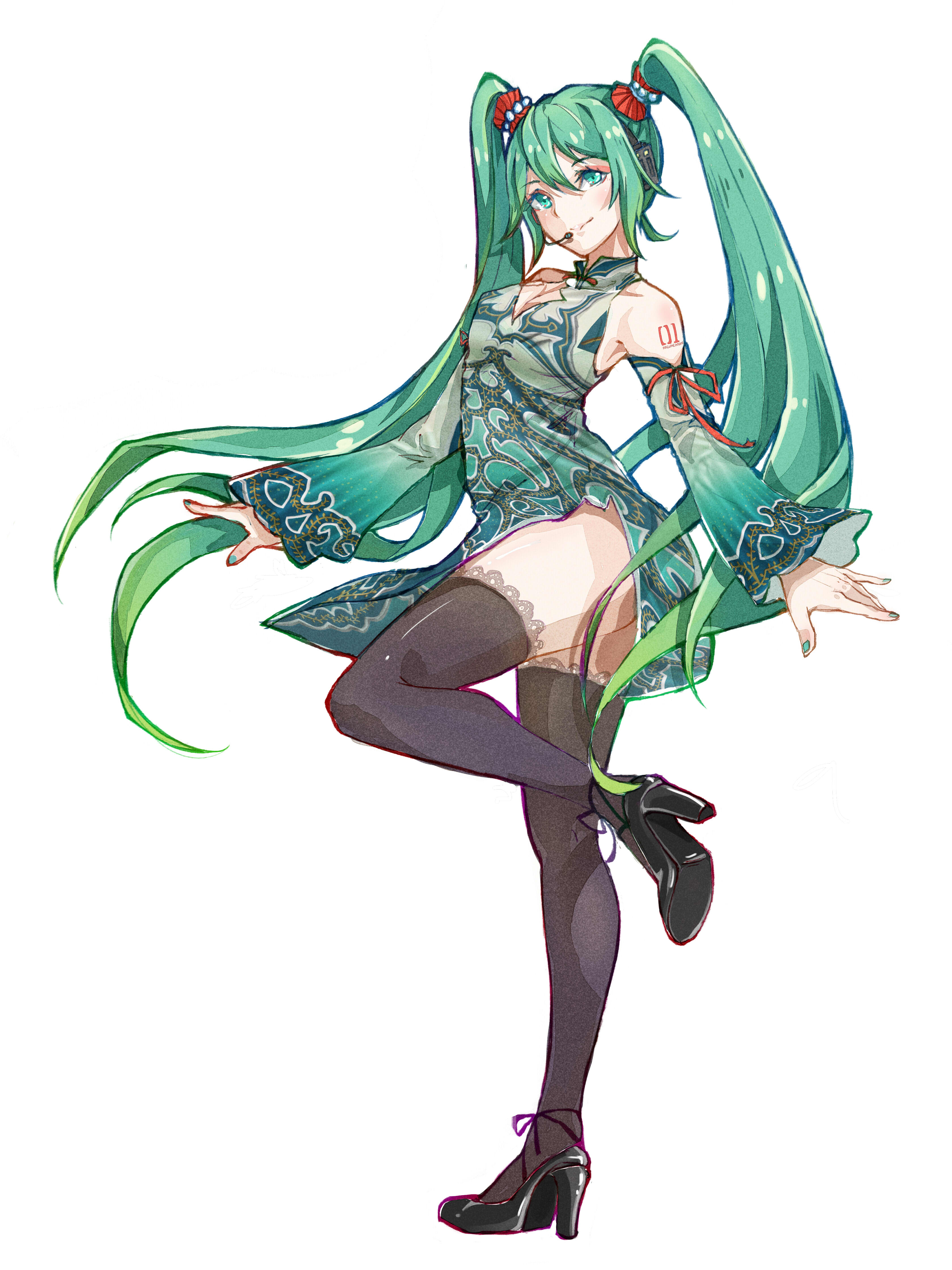 喜欢画初音未来的小伙伴 画师水兽/waterbeast作品一览