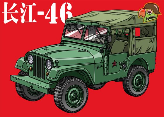 >>【军事漫画】中国第一型军用轻型越野车  