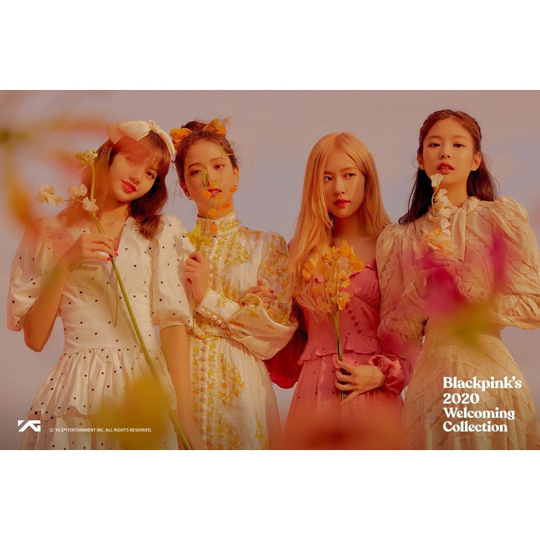 blackpink的高级美貌!2020 welcoming collection写真