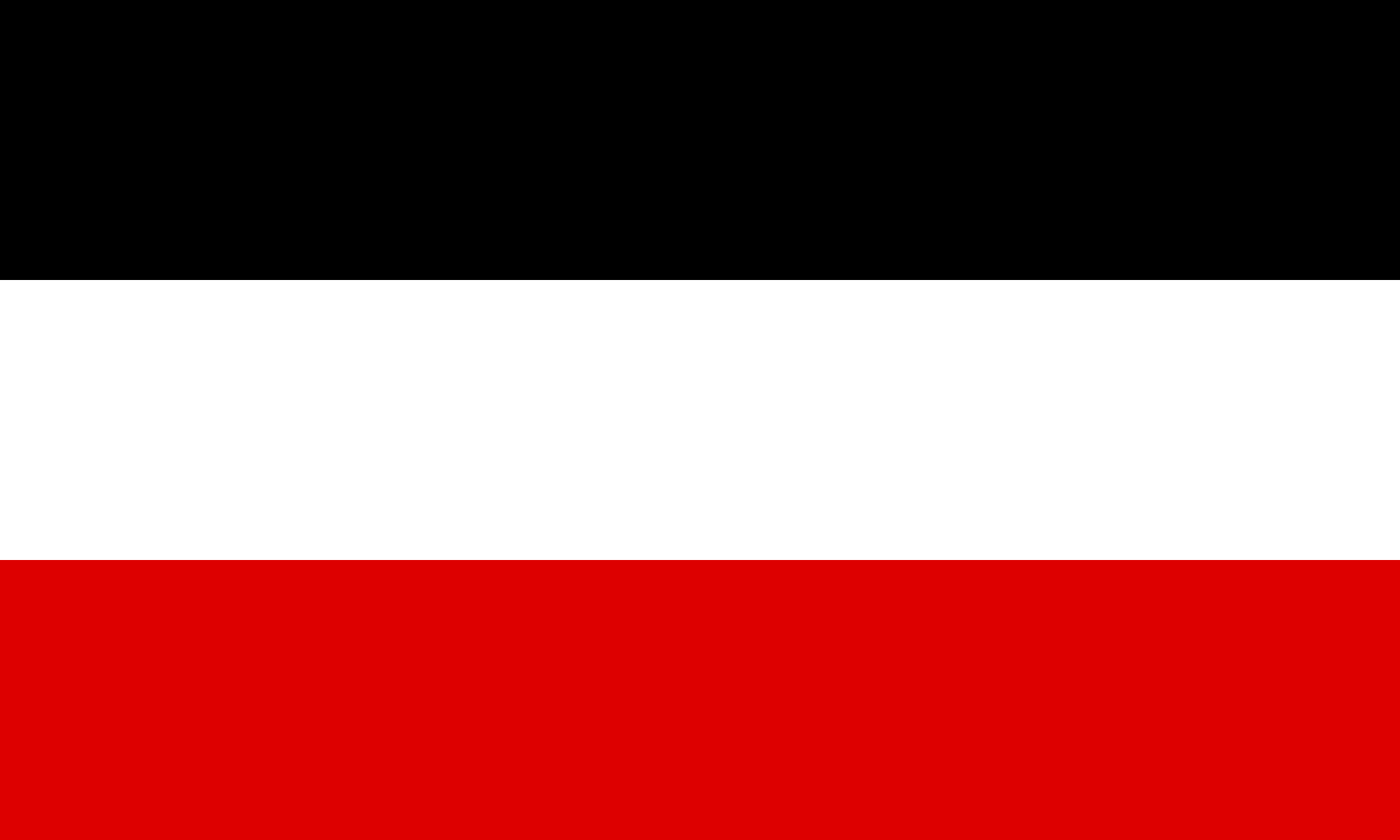 第二帝国国旗(schwarz-weiss-rot)