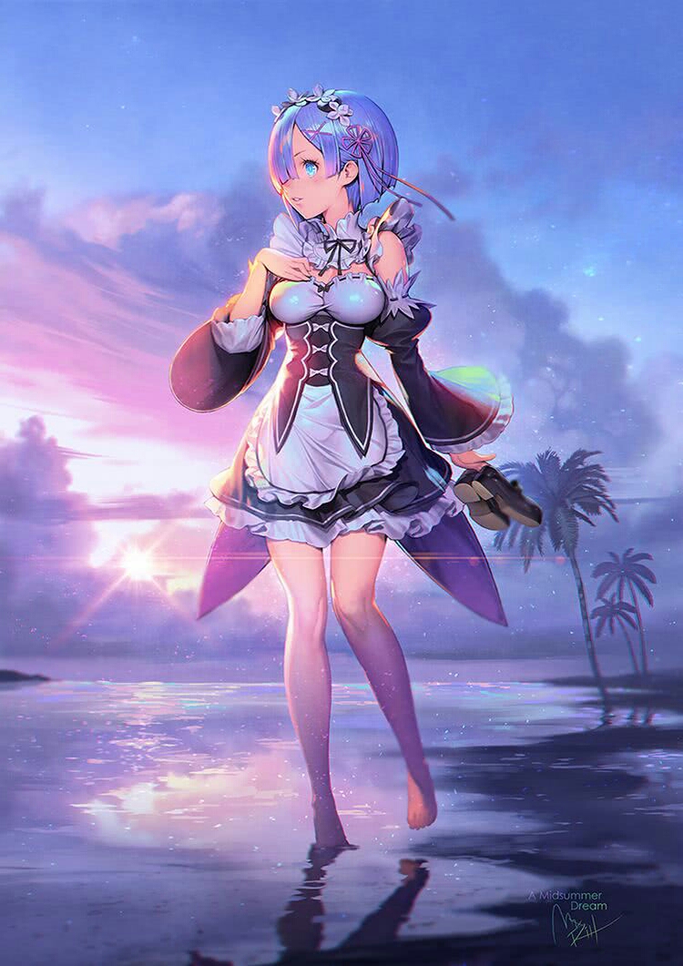 动漫美图壁纸 蕾姆