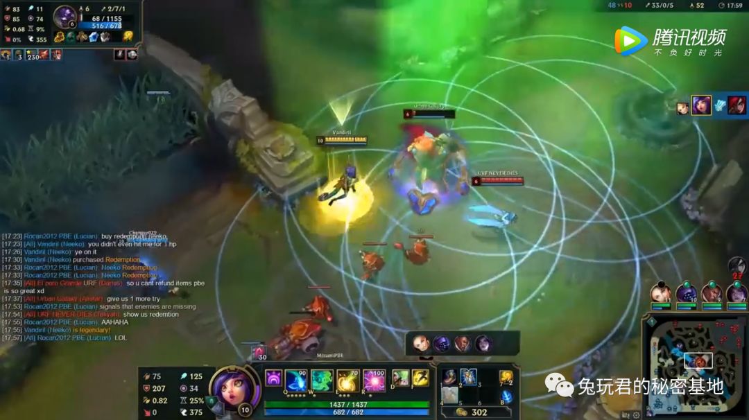 污的可以lol史上最变态bug再现妮蔻零cd救赎成五杀利器
