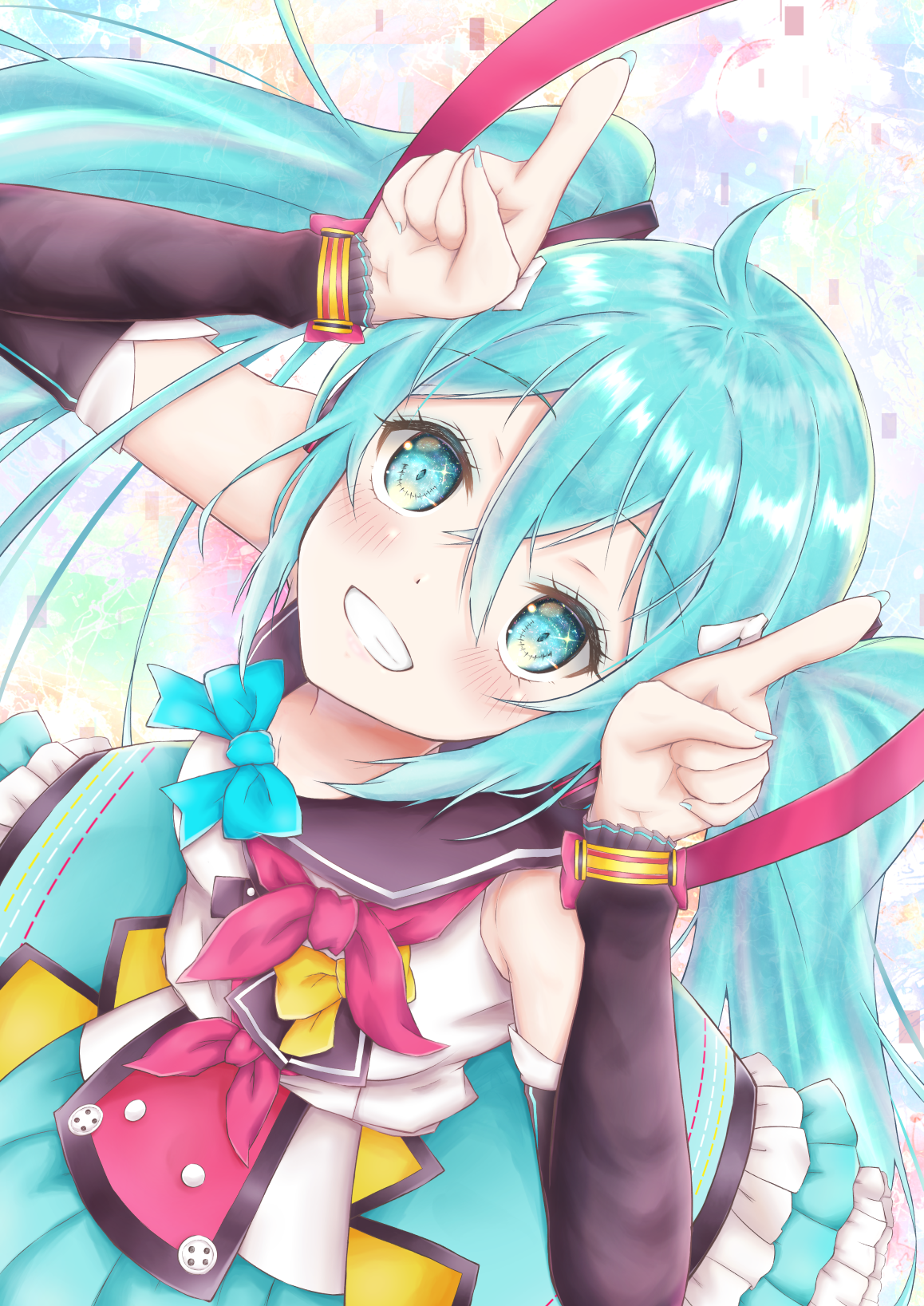 初音未来 东方栀子 高清原图加出处