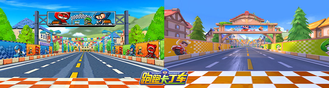 跑跑卡丁车手游光影的故事-赛道篇: 976张场景原画还原端游