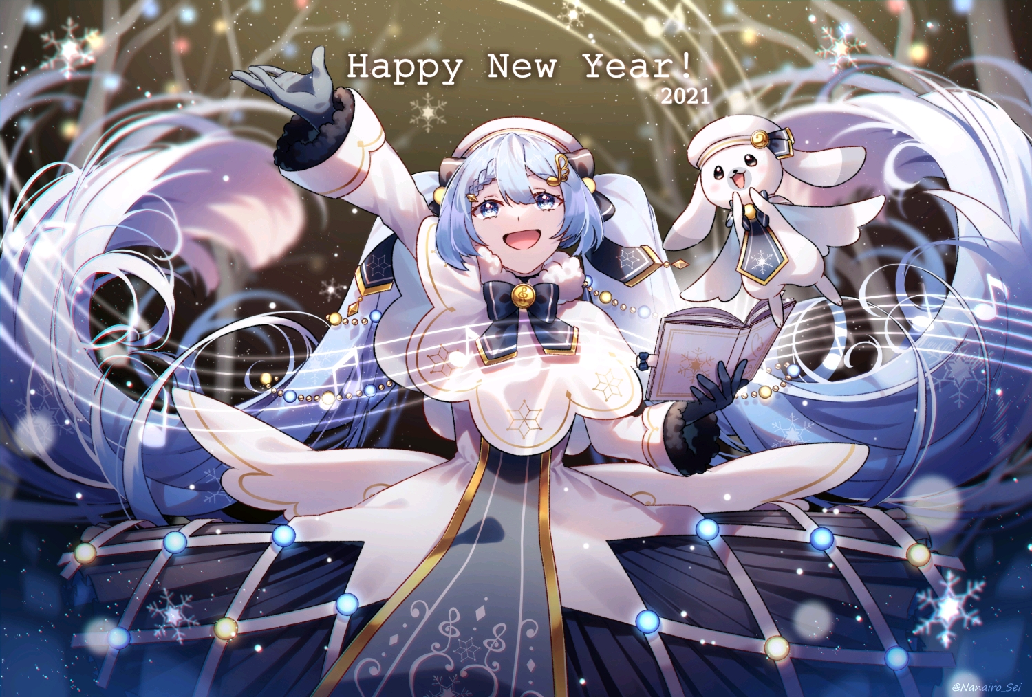 初音未来永远的公主殿下雪未来2021