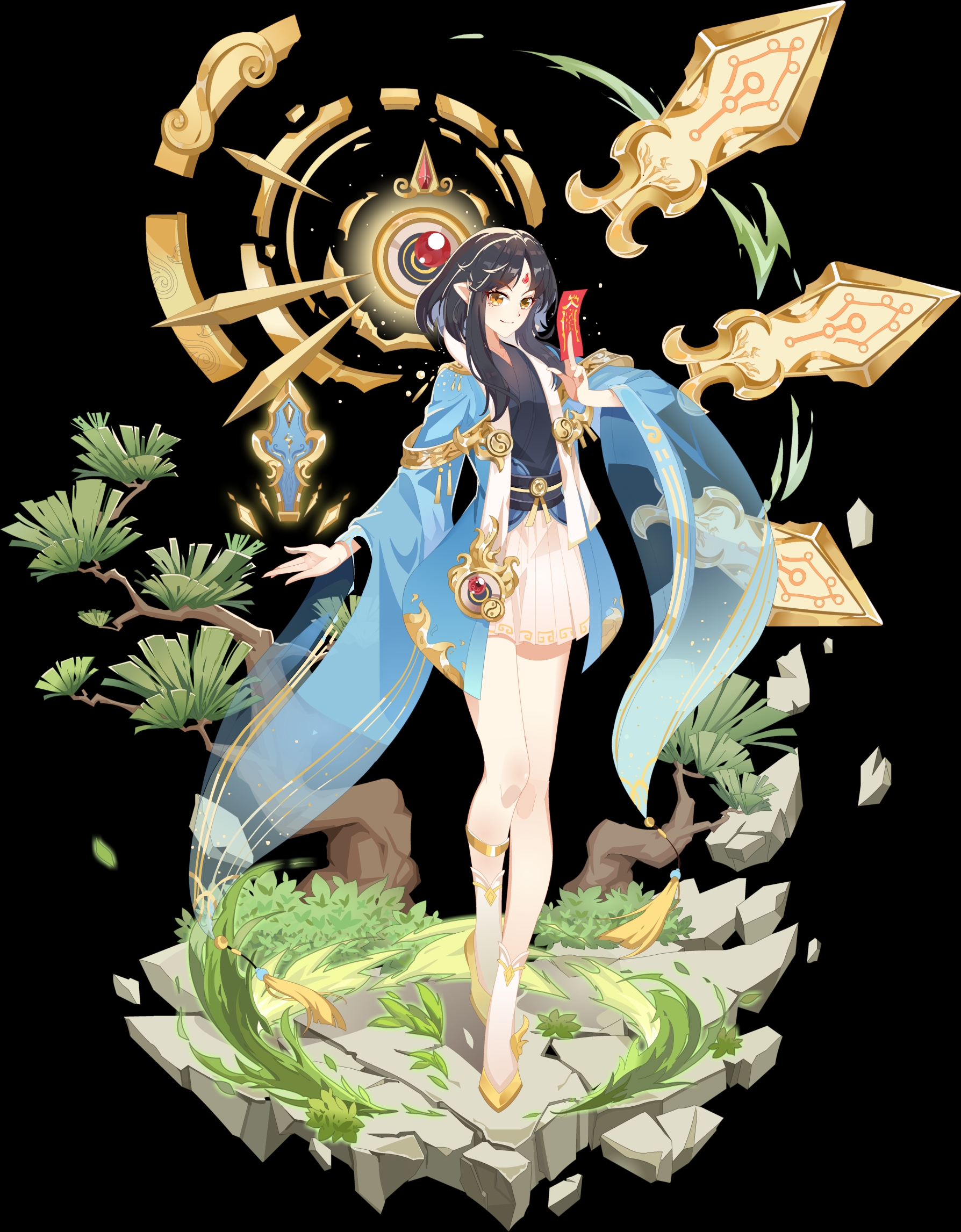 【吐槽】《奥拉星》亚比立绘 皮肤海报