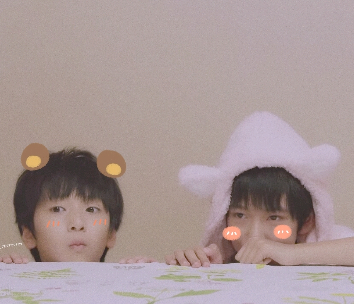 严浩翔×贺峻霖 | 人类幼崽超可爱