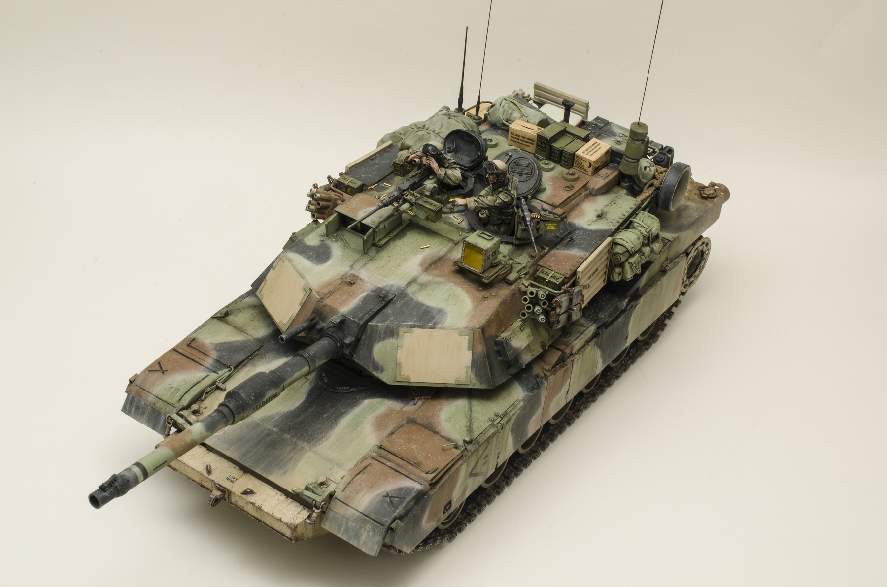 来自地狱的牛仔m1a1ha主战坦克陆战队型