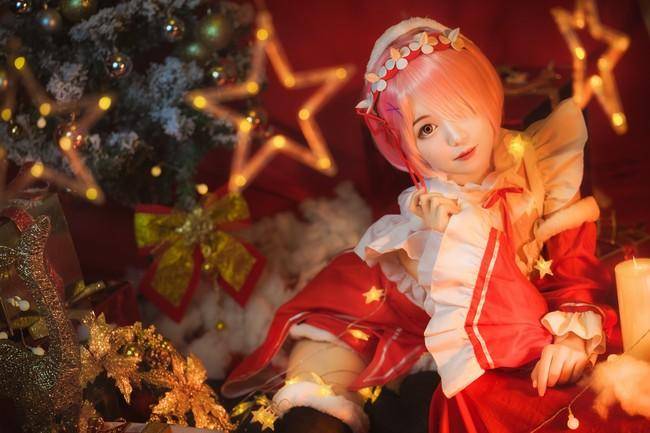拉姆圣诞装cos cn:千反田甜子