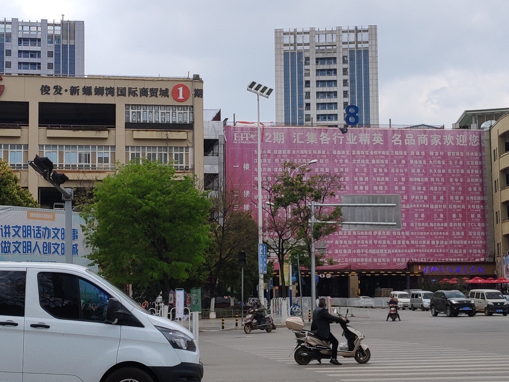 靠着螺蛳湾批发市场都没时间逛,本想买点三七和石角的,都是那个"家伙"