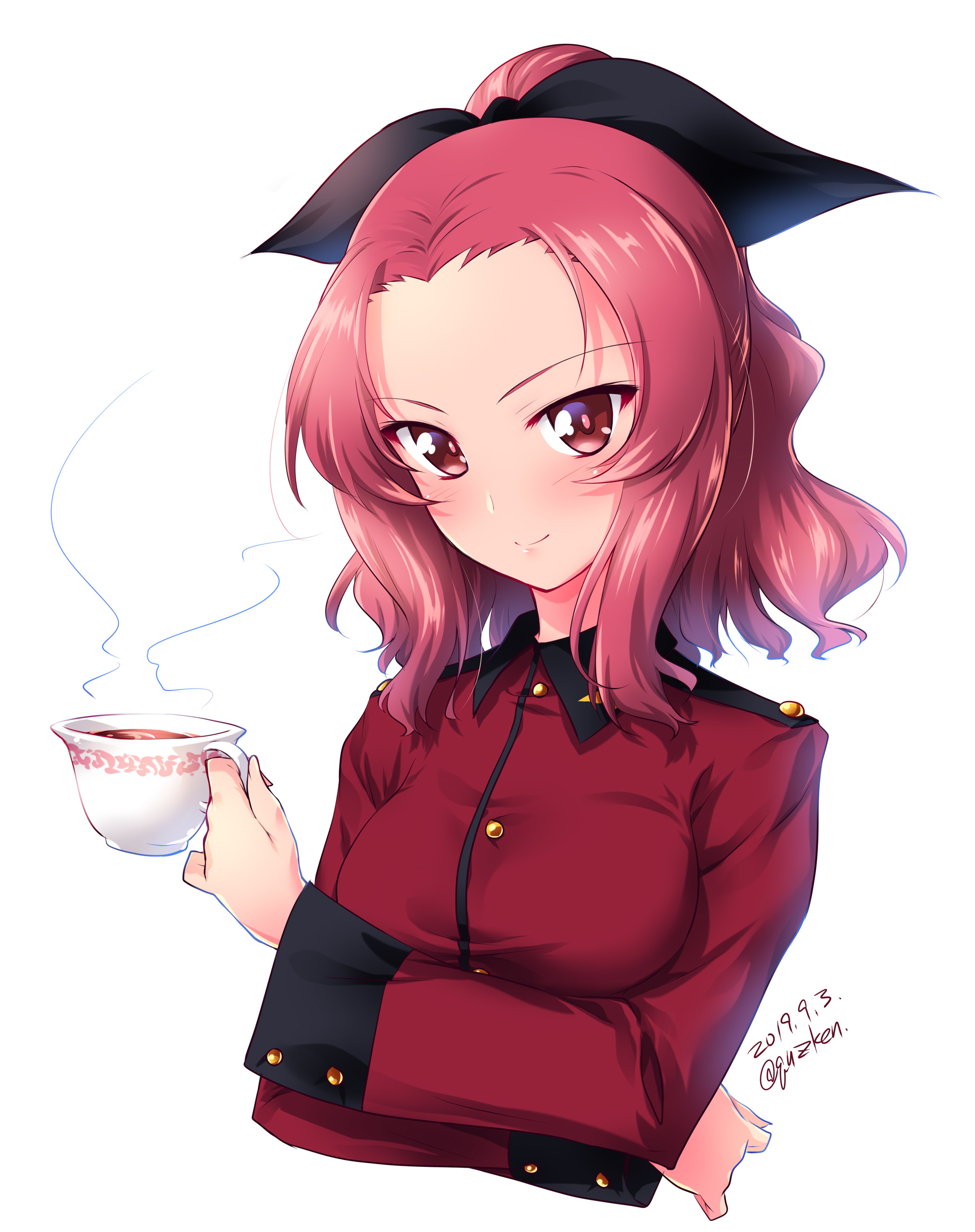 美图分享《少女与战车》蔷薇果