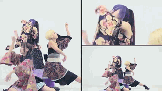 示例:单马尾~截取自 极乐净土-maria位