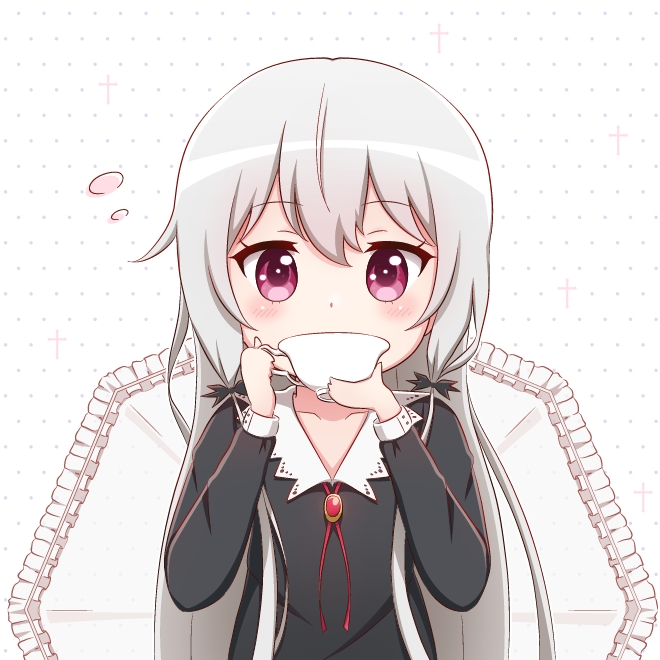 邻家索菲可爱的动漫壁纸第107期跟第106期是同一系列