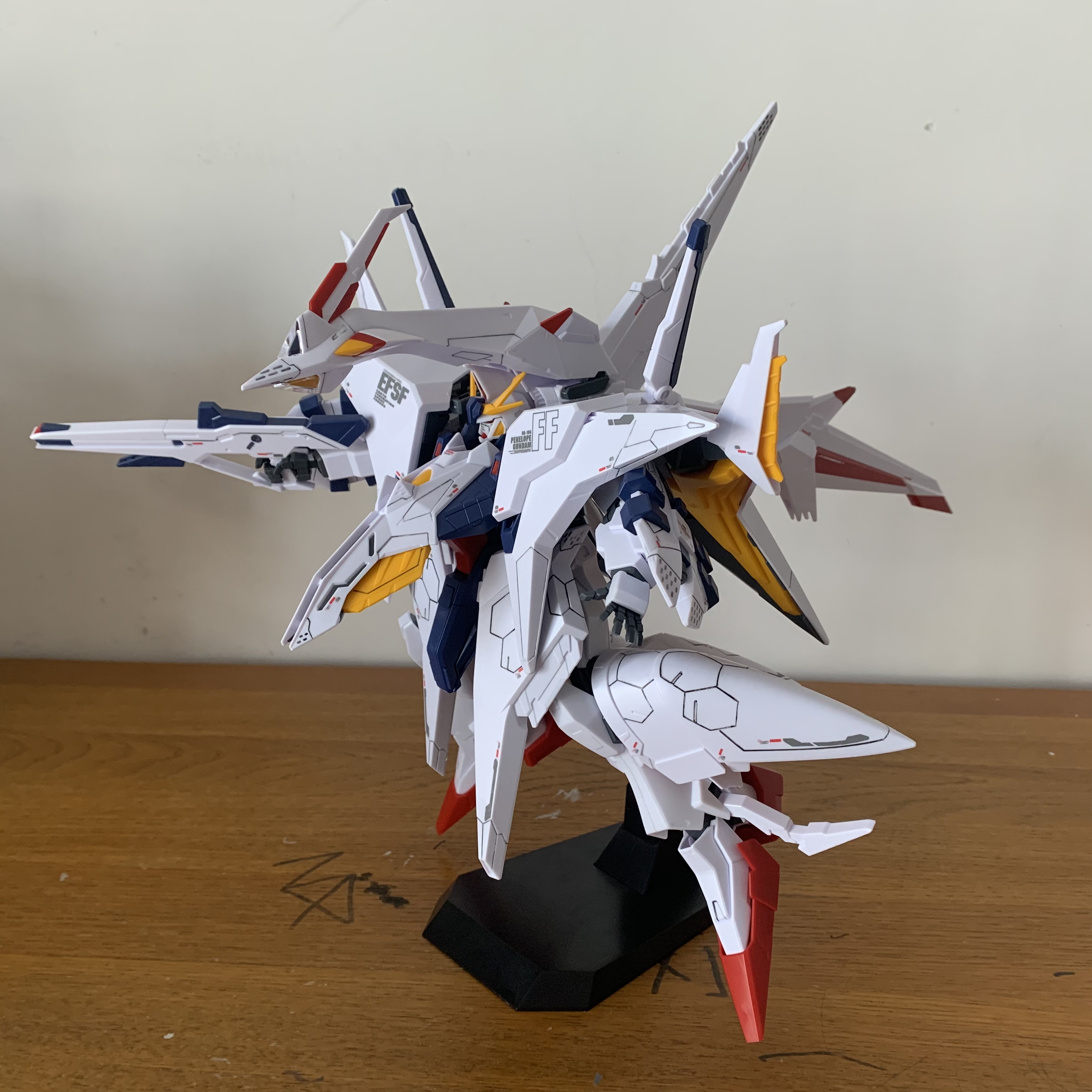 hguc rx-104 ff 佩涅罗佩 大白鹅 模玩分享