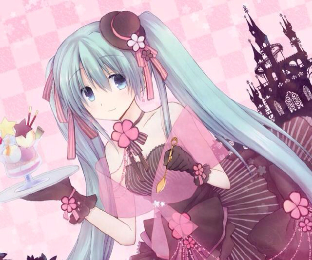 十二星座相对应的初音未来,颜艺俱佳,天秤座的梦幻唯美!