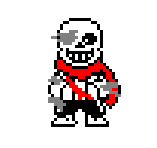 undertaleau来了au像素图部分sans